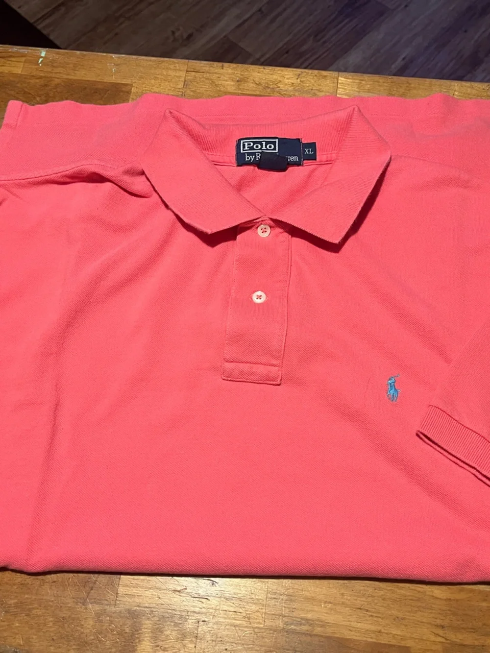 Polo by Ralph Lauren Men’s Polo with Blue Logo Short Sleeve Size XL